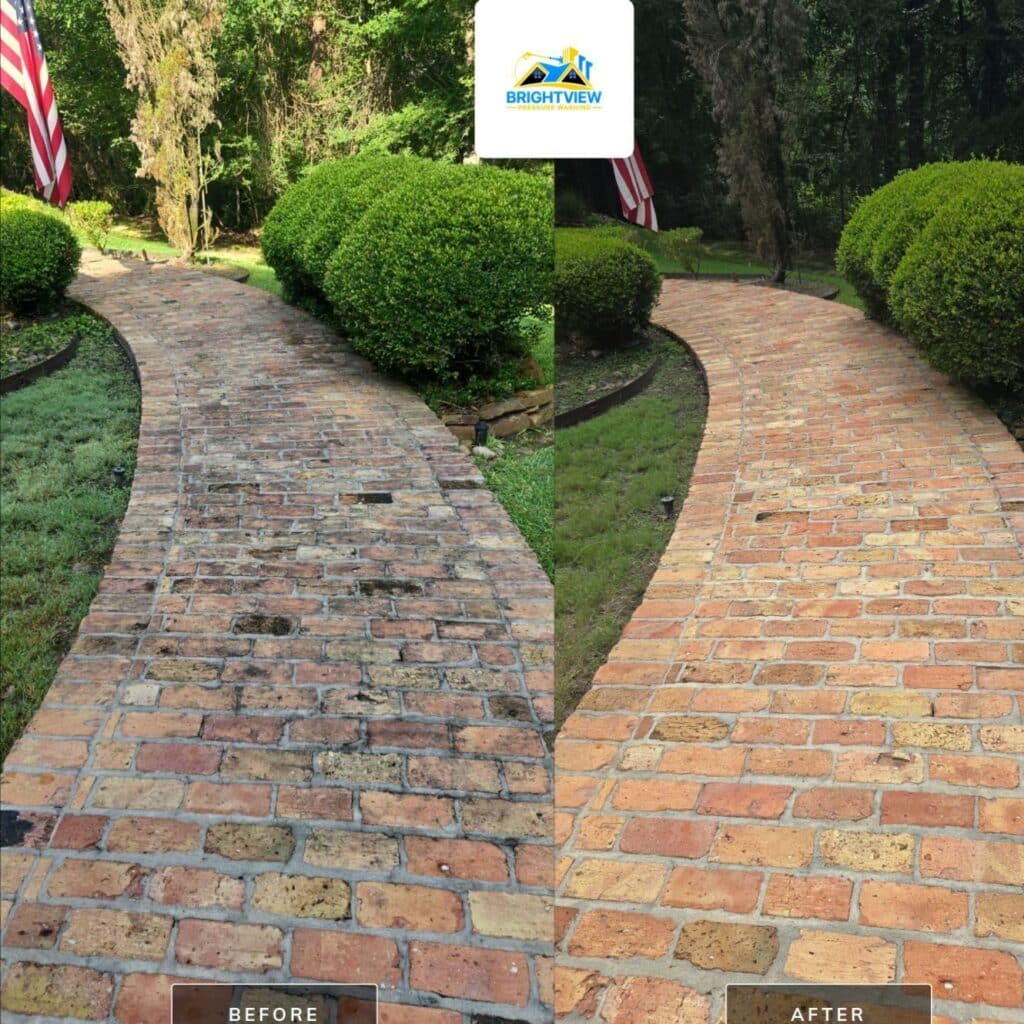 Asset safe pressure washing for luxury homes in Pearland TX